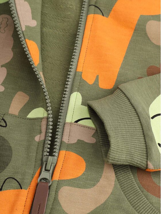 Coccodrillo Coccodrillo Суитшърт ZC4132202SBN Зелен Regular Fit