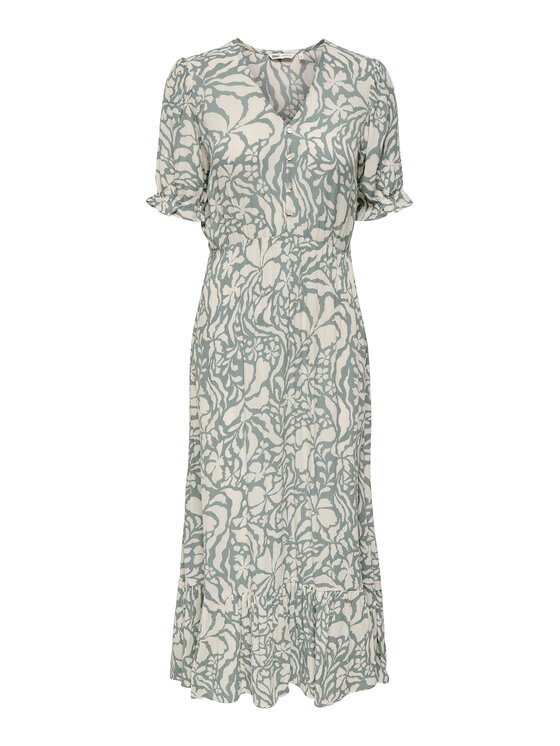 ONLY ONLY Sommerkleid 15270519 Beige Regular Fit