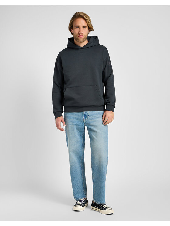 Lee Lee Felpa 112355528 Grigio Loose Fit