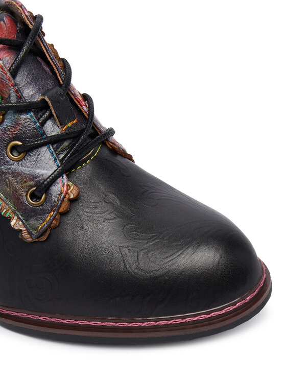 Laura Vita Laura Vita Półbuty Eleao 08 Czarny