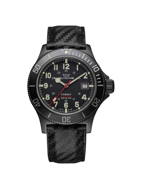 Glycine Glycine Zegarek GL0244 Czarny