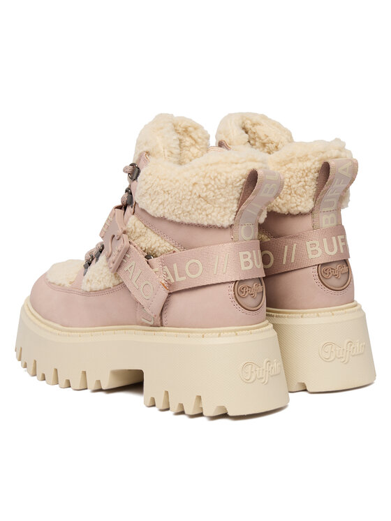 Buffalo Buffalo Scarponcini Aspen Com Mid Warm 18591 Rosa chiaro