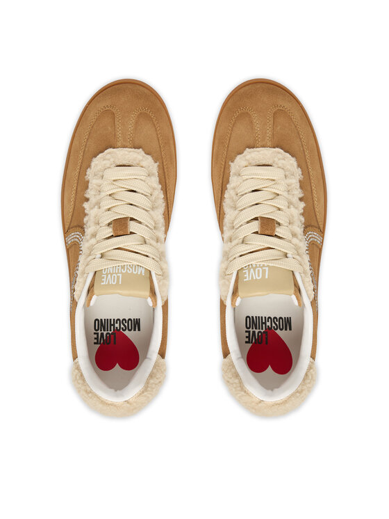 LOVE MOSCHINO LOVE MOSCHINO Sneakersy JA15402G0NIGY104 Béžová