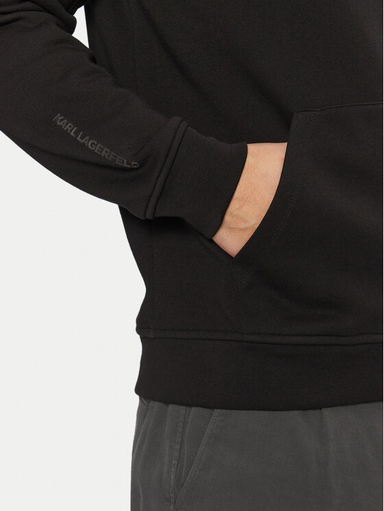 KARL LAGERFELD KARL LAGERFELD Bluza 705074 551900 Granatowy Regular Fit