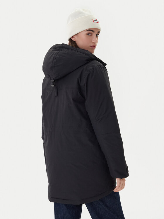 Hunter Hunter Parka Glyder HARW0014252 Čierna Regular Fit