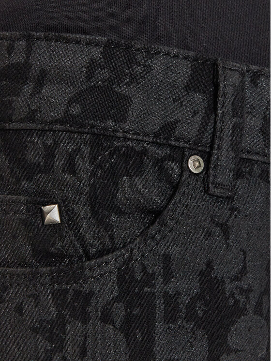 KARL LAGERFELD KARL LAGERFELD Traperice 245W1103 Crna Straight Fit