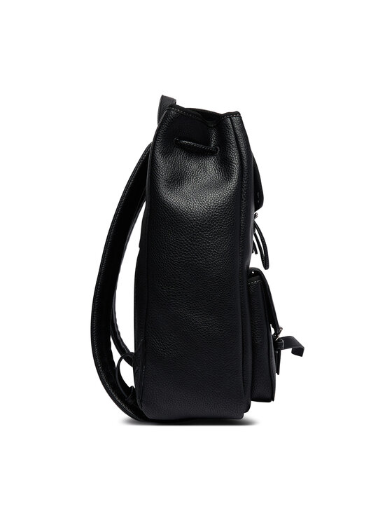 Calvin Klein Calvin Klein Rucsac Bold Pebble Flap Backpack LV04D3565G Negru