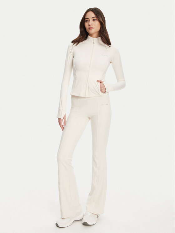 Guess Guess Jogginghose V5RB15 KCD02 Écru Regular Fit