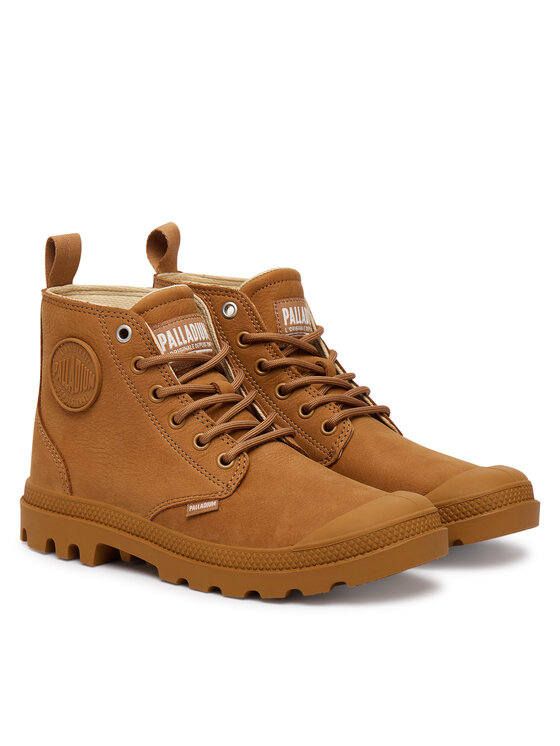 Palladium Palladium Schnürstiefeletten Pampa Hi Nbk 79495-257-M Braun