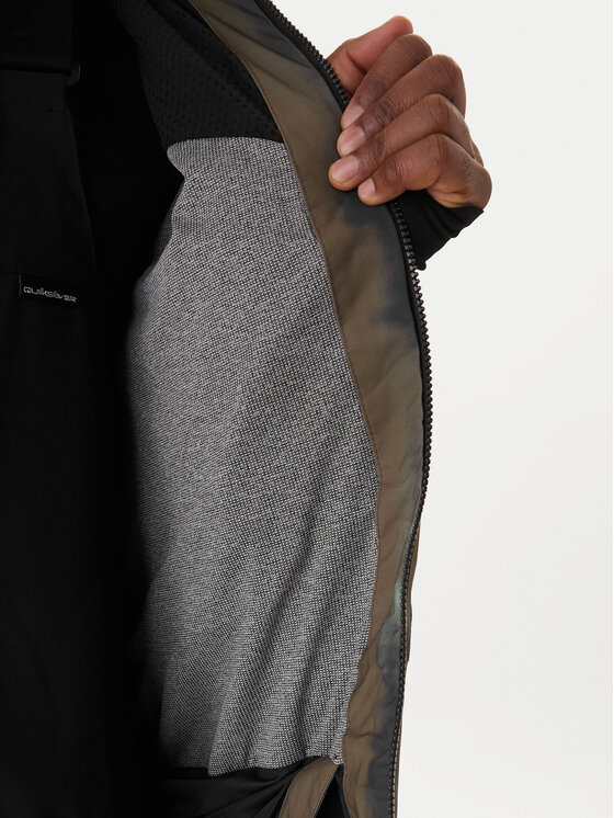 Quiksilver Quiksilver Snieglenčių striukė Muldrow EQYTJ03493 Žalia Regular Fit