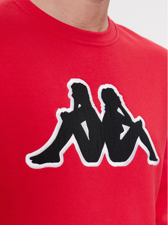 Kappa Kappa Pulóver Airvit 3032BZ0 Piros Regular Fit