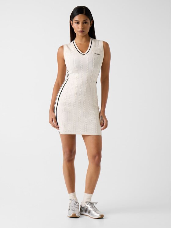 Guess Guess Vestito da giorno 180950 Bianco Classic Fit