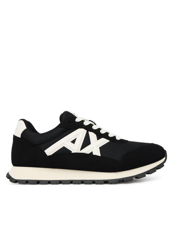 Armani Exchange Męskie Sneakersy, rozmiar 46, Czarne, XM001960 AF19388 MC024