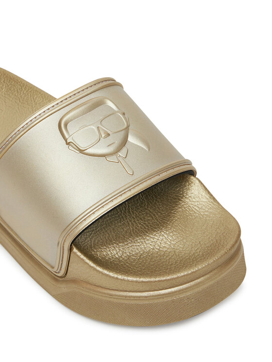 KARL LAGERFELD KARL LAGERFELD Παντόφλες Kondominium KL88819 Χρυσό