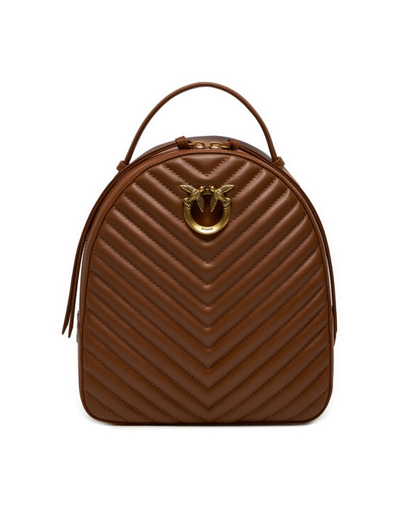 Pinko Mugursoma Love Click Classic Backpack . AI 24-25 PLTT 102530 A1J2 Brūns