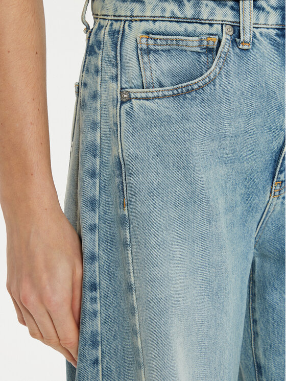 ViCOLO ViCOLO Džínsy DS0114 Modrá Wide Leg