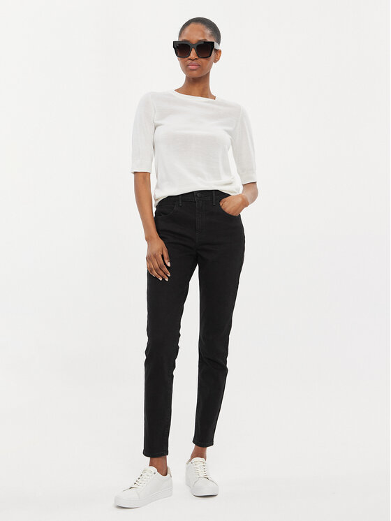 Wrangler Wrangler Jeansy Arachne 112332390 Czarny Skinny Fit