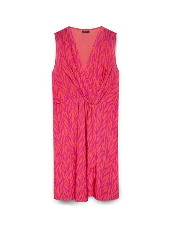 Fiorella Rubino Fiorella Rubino Vestito da giorno 7463L001144N0S9 Rosa Slim Fit