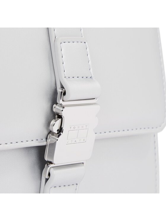 Tommy Jeans Tommy Jeans Handtasche Tjw Item Crossover Metallic AW0AW14971 Silberfarben