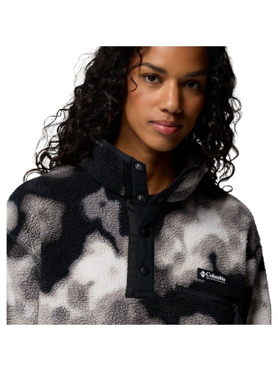Columbia Columbia Polar Helvetia™ II Printed Cropped Half Snap Fleece Kolorowy Regular Fit