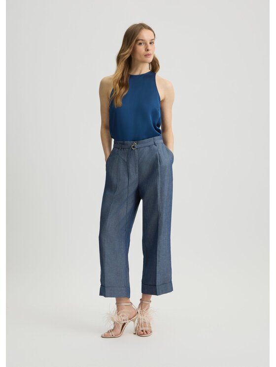 Liu Jo Liu Jo Top CA5277T2956X0648 Błękitny Regular Fit