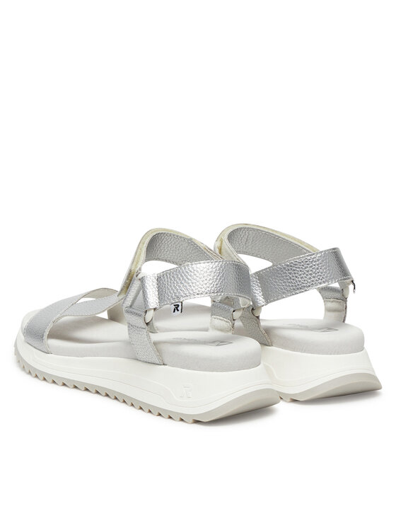 Rieker Rieker Sandalen W2951-90 Silberfarben