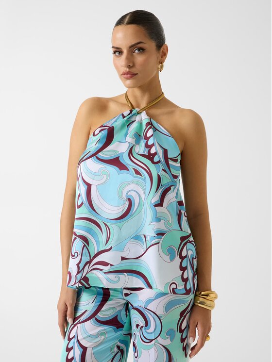 Guess Guess Top 183524 Modrá Classic Fit