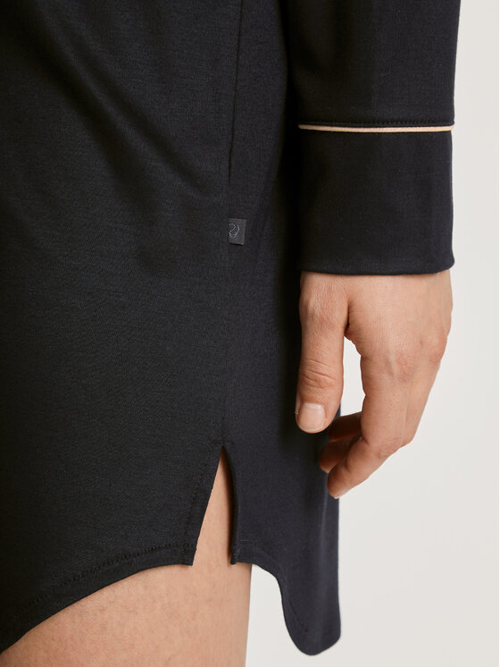 Calida Calida Camicia da notte 32855 Nero Comfortable Fit