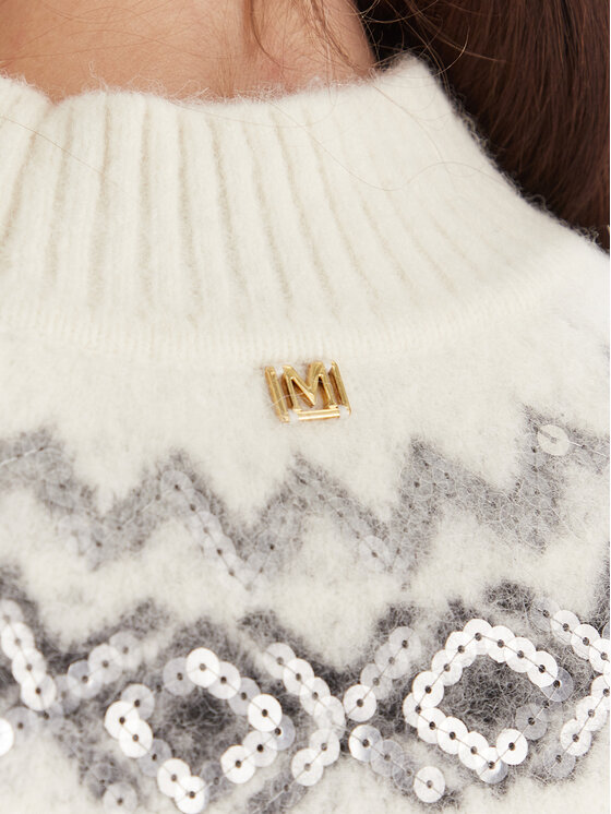 Marciano Guess Marciano Guess Пуловер 5BGR13 5786Z Екрю Regular Fit