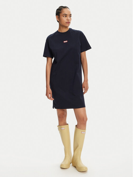 Hunter Hunter Φόρεμα καθημερινό Carron HARW0055251 Σκούρο μπλε Regular Fit