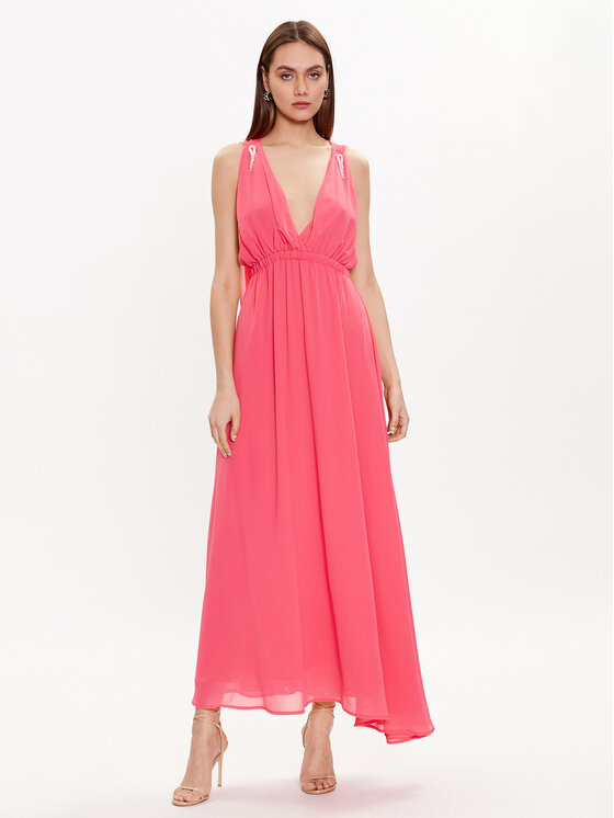 ViCOLO ViCOLO Abendkleid TE0028 Rosa Regular Fit