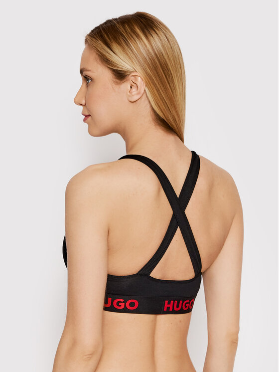 HUGO Hugo Top nedrček Sporty Logo 50469628 Črna