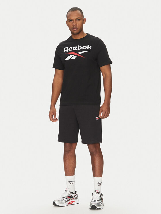 Reebok Reebok Póló 100216166 Fekete Regular Fit