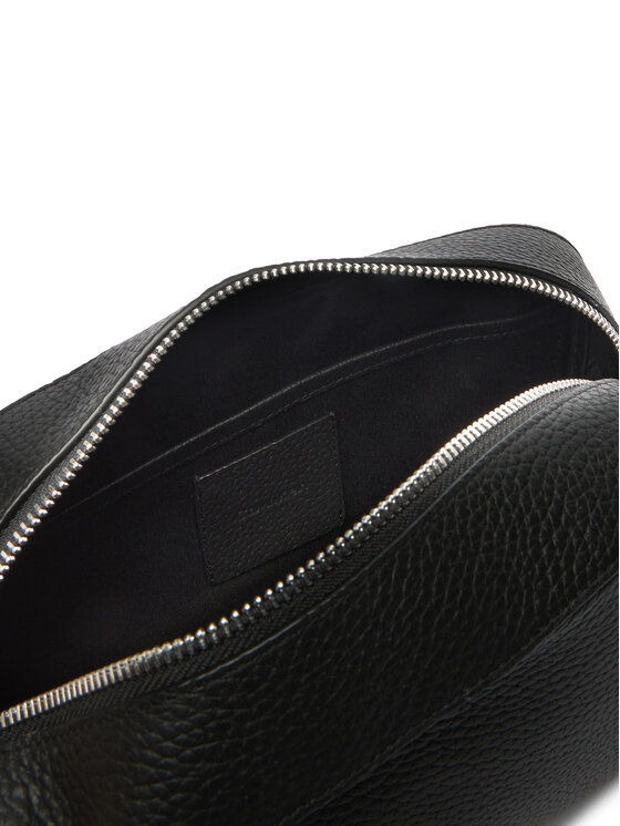 Calvin Klein Calvin Klein Kosmetický kufřík Foil Emboss Dopp Kit LV04D1031G Černá