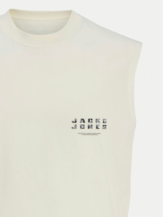 Jack&Jones Jack&Jones Tank top Charge 12274740 Žuta Relaxed Fit