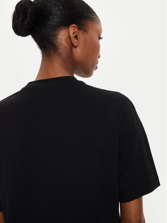 Karl Lagerfeld Jeans Karl Lagerfeld Jeans Kleid für den Alltag 245J1311 Schwarz Regular Fit
