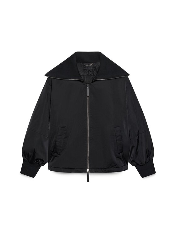 Fiorella Rubino Fiorella Rubino Giubbotto piumino F030L000069N033 Nero Over Fit