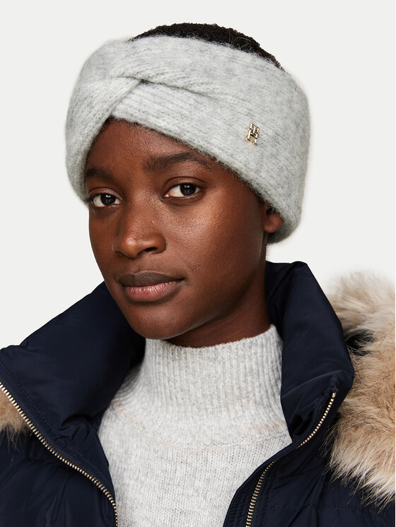 Tommy Hilfiger Tommy Hilfiger Opaska materiałowa Timeless AW0AW16635 Szary