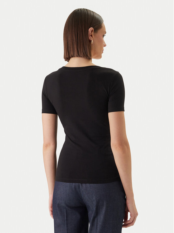 Just Cavalli Just Cavalli T-shirt 80PAHT02 CJ502 Nero Slim Fit