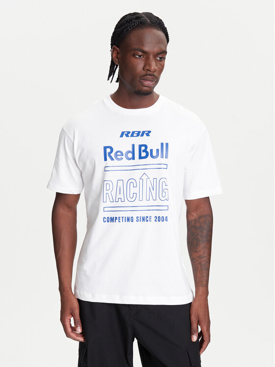 Pepe Jeans Pepe Jeans T-krekls Red Bull Racing History RM500020 Balts Regular Fit