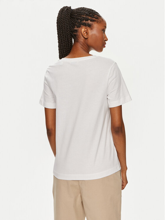 Gant Gant T-Shirt Shield 4200750 Bílá Regular Fit
