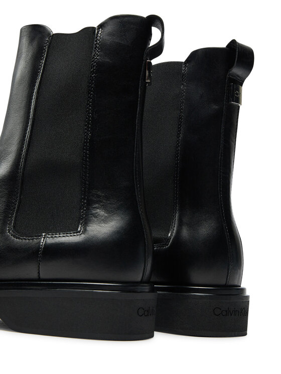 Calvin Klein Calvin Klein Μποτάκια με λάστιχο HW0HW02180 Μαύρο