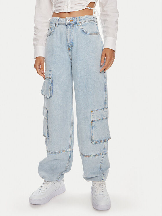 HUGO Hugo Džinsai Gaio_B 50513742 Mėlyna Loose Fit