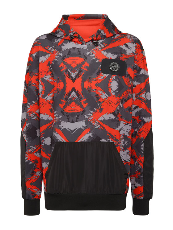 Plein Sport Plein Sport Bluza 7847 Pomarańczowy Regular Fit