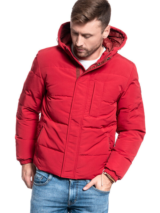 Wrangler Wrangler Giubbotto invernale THE BODYGUARD Rosso Regular Fit