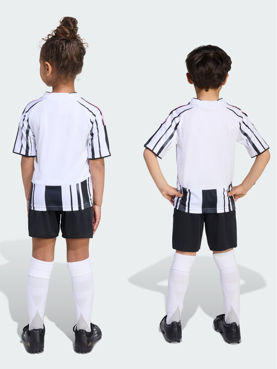 adidas adidas Komplet sportowy Juventus 25/26 Home Mini Kit Kids Biały Regular Fit