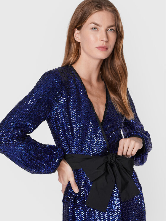 PINKO Pinko Večerní šaty Germanico 1G18C1 Y4Y2 Fialová Regular Fit