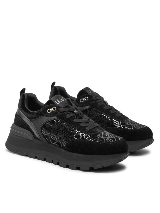 Liu Jo Liu Jo Sneakersy Amazing 24 BF4051 TX009 Czarny