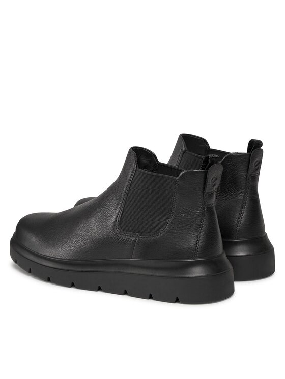 ECCO ECCO Kotníková obuv s elastickým prvkem 216233-01001_37 Černá
