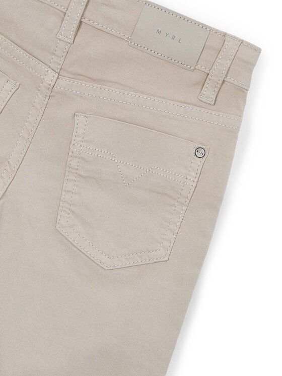 Mayoral Mayoral Pantaloni din material 505 Bej Regular Fit